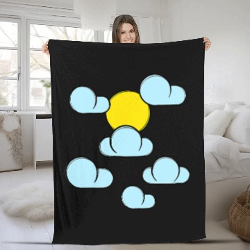 Discover Stylish Art Drawing Creative Style Artwork Fleece Blankets