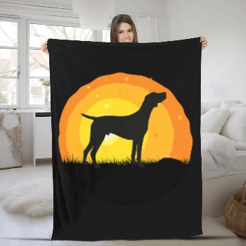 Discover German Shorthaired Pointer GSP Dog Breed 29 Zip Fleece Blankets