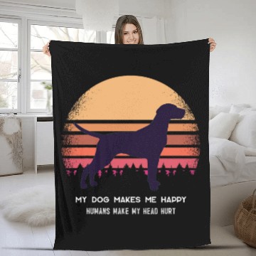 Discover German Shorthaired Pointer GSP Dog Breed 25 Fleece Blankets
