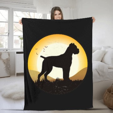 Discover Italian Mastiff Cane Corso Retro 6 Baseball Tees Fleece Blankets