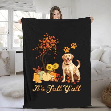 Discover Labrador Retriever Fall Autumn Leaf Maple Tree Thanksgiving Baseball Tees Fleece Blankets