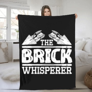 Discover The Brick Whisperer Concrete Trowel Bricklayer Baseball Tees Fleece Blankets