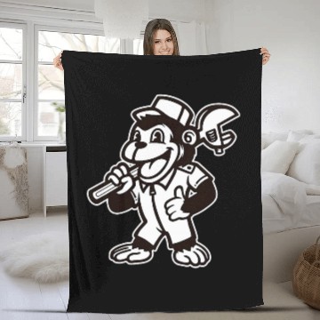 Discover vintages Grease Monkey Baseball Tees Fleece Blankets