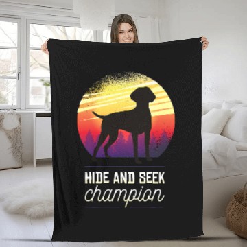 Discover German Shorthaired Pointer GSP Dog Breed 45 Fleece Blankets