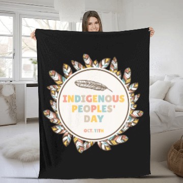 Discover Native Pride Indigenous Peoples Day 1 Baseball Tees Fleece Blankets