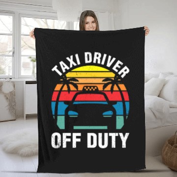 Discover Taxi Driver Off Duty Expert Cab Driving Lover Quotes Graphic Baseball Tees Fleece Blankets