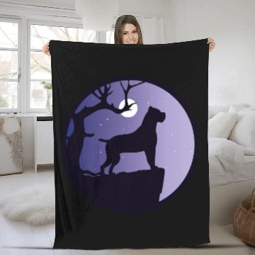 Discover Italian Mastiff Cane Corso Retro 30 Fleece Blankets