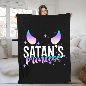 Discover Satans Princess Pastel Goth Aesthetic Goth Gothic Satan Baseball Tees Fleece Blankets