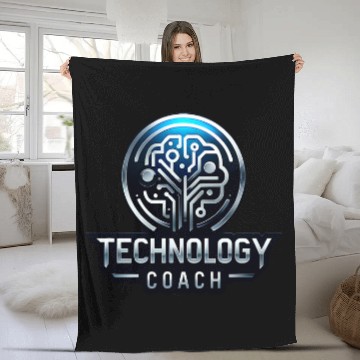 Discover Technology Coachs Crew Tech learning Matching 1 Baseball Tees Fleece Blankets