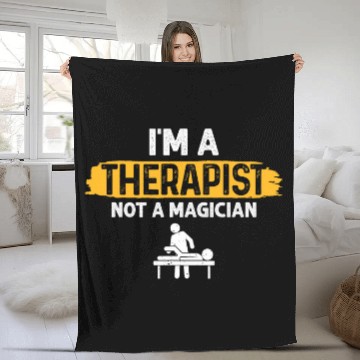 Discover Skilled Therapist Art Beyond Magic Baseball Tees Fleece Blankets