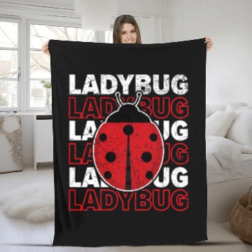 Discover Insect Lover Entomology Future Entomologist Ladybug 21 Baseball Tees Fleece Blankets