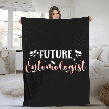 Discover Insect Bug Entomology Future Entomologist 24 Fleece Blankets