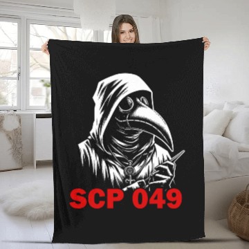 Discover SCP 049 Plague Doctor 21 Baseball Tees Fleece Blankets