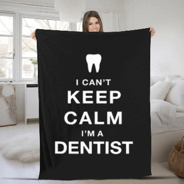 Discover I Cant Keep Calm IM A dentists Graduation gift Baseball Tees Fleece Blankets