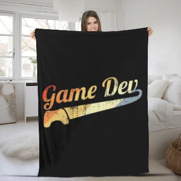 Discover vintages Game Developer Video Game Artist Game Programming Zip Fleece Blankets