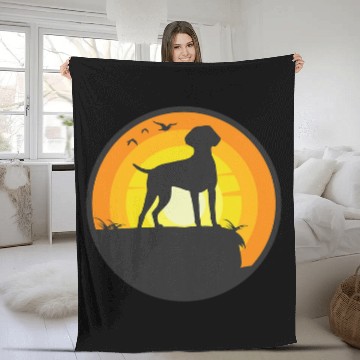 Discover German Shorthaired Pointer GSP Dog Breed 70 Fleece Blankets