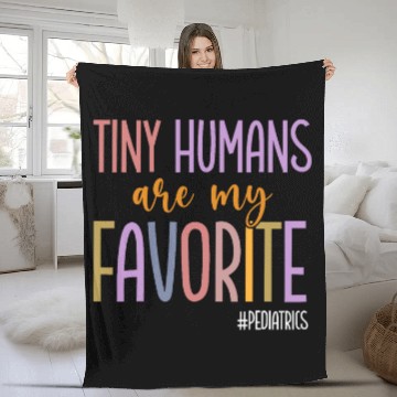 Discover Tiny Humans Are My Favorite Pediatrics NICU Peds nurses 21 Baseball Tees Fleece Blankets