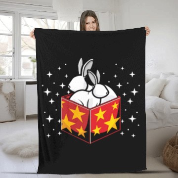 Discover Magician Magic Tricks Wizardry Illusionist Wizard 23 Fleece Blankets