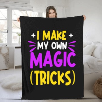 Discover Magician Illusionist Magic Tricks Perfomer Magical Baseball Tees Fleece Blankets