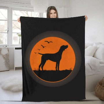 Discover German Shorthaired Pointer GSP Dog Breed 73 Fleece Blankets