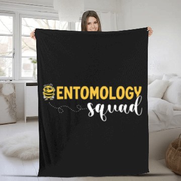 Discover Insect Bug Entomology Future Entomologist 213 Zip Fleece Blankets