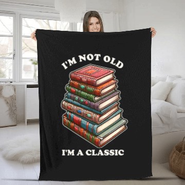 Discover Librarian Library Worker Library Cart 23 Zip Fleece Blankets