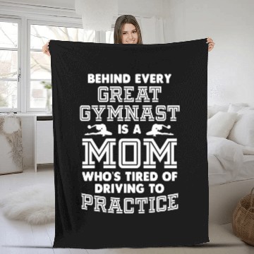 Discover I Cant Keep Calm Im A Gymnastics Mom And Its Competition Day Baseball Tees Fleece Blankets