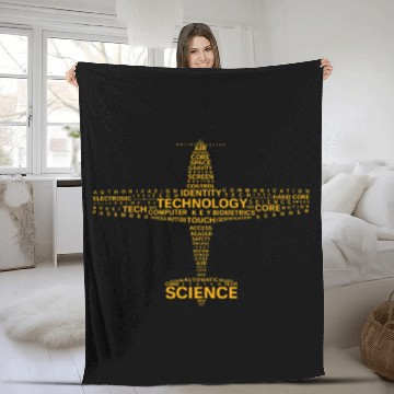 Discover Aviation Technology for Pilots Captians Aircraft Fleece Blankets