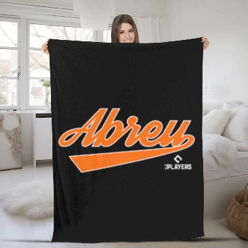 Discover MLBPA Major League Baseball Jose Abreu MLBABR2003 Fleece Blankets