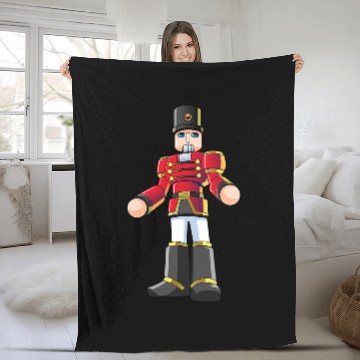 Discover Nutcracker Squad Funny Nutcracker Ballet Women Fleece Blankets
