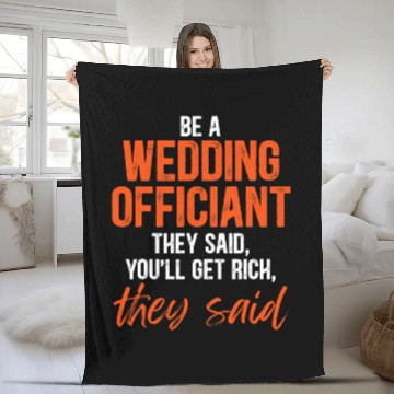Discover Wedding Officiant Said Internet Ordained Minister Gift Baseball Tees Fleece Blankets