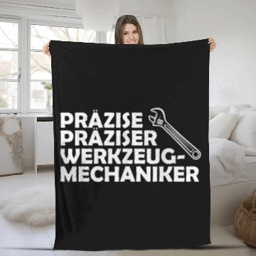 Discover Toolmaker technology manufacturing dad worker technology 21 Fleece Blankets