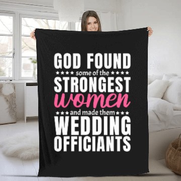 Discover Wedding Officiant Ordained Minister 219 Baseball Tees Fleece Blankets