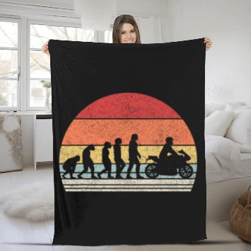 Discover vintages Retro Evolution Of The Motorcycle Baseball Tees Fleece Blankets