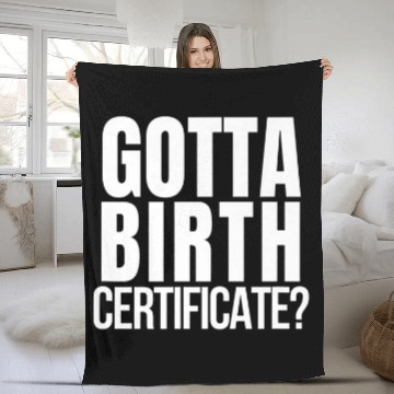 Discover Travel Baseball Gotta Birth Certificate Zip Fleece Blankets