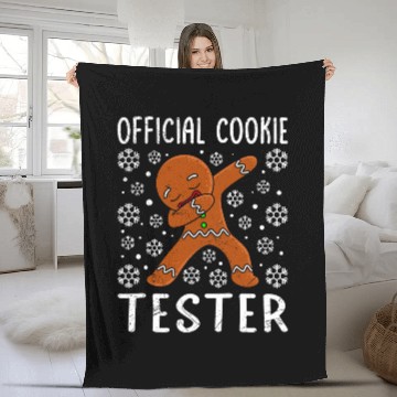 Discover Official Cookie Tester Christmas Cookies Christmas Baseball Tees Fleece Blankets