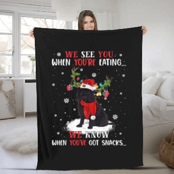Discover We Know When Youve Got Snacks Affenpinscher Fleece Blankets