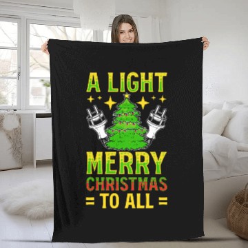 Discover Lineman Electrical Technician Electrical Wiring Lineman Fleece Blankets