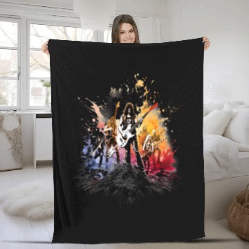 Discover Trios Melodic Magic Inspiration Graphic Design Art Cool Quo Fleece Blankets