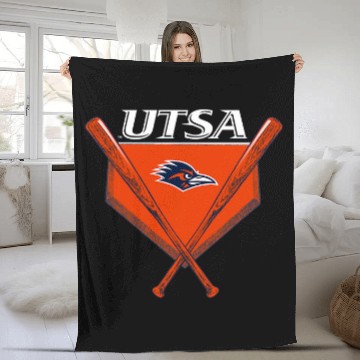 Discover UT San Antonio UTSA Roadrunners Baseball Diamond Fleece Blankets