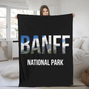 Discover Banff National Park Photograph Baseball Tees Fleece Blankets