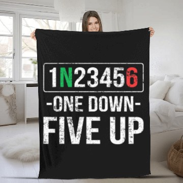 Discover One down motorcycle rider five up Baseball Tees Fleece Blankets