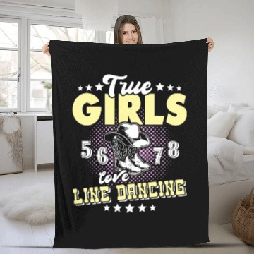 Discover Line dancing Line Dancer Line Dance 21 Fleece Blankets