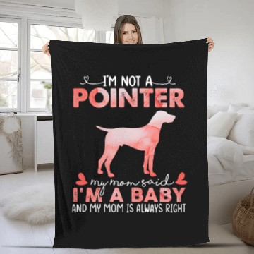 Discover Womens German Shorthaired Pointer Mom Funny Dog Lover Christmas Baseball Tees Fleece Blankets