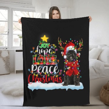 Discover Portuguese Water Dog Santa Hat Christmas Light Baseball Tees Fleece Blankets