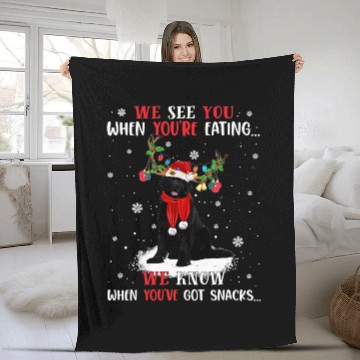 Discover We Know When Youve Got Snacks Newfoundland Fleece Blankets