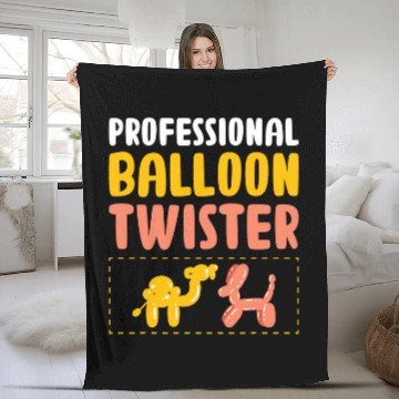 Discover Professional Balloon Twisting Balloon Modelling Artist Baseball Tees Fleece Blankets