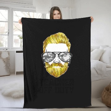 Discover teacher off duty personal trainer ness Coachs gym off duty Fleece Blankets