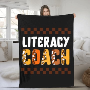 Discover Thanksgiving Literacy Coachs Leopard Instructional Reading Te Baseball Tees Fleece Blankets