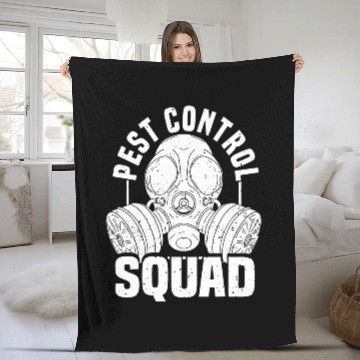 Discover Pest Control Exterminator Pest Controller Squad Bug Killer Baseball Tees Fleece Blankets